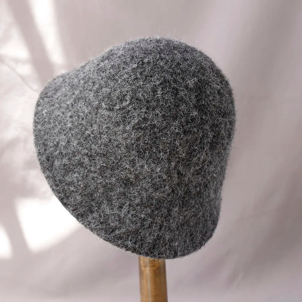 Soft Wool Winter Hat for Women – Foldable, Classic Fisherman Design for Cold Weather