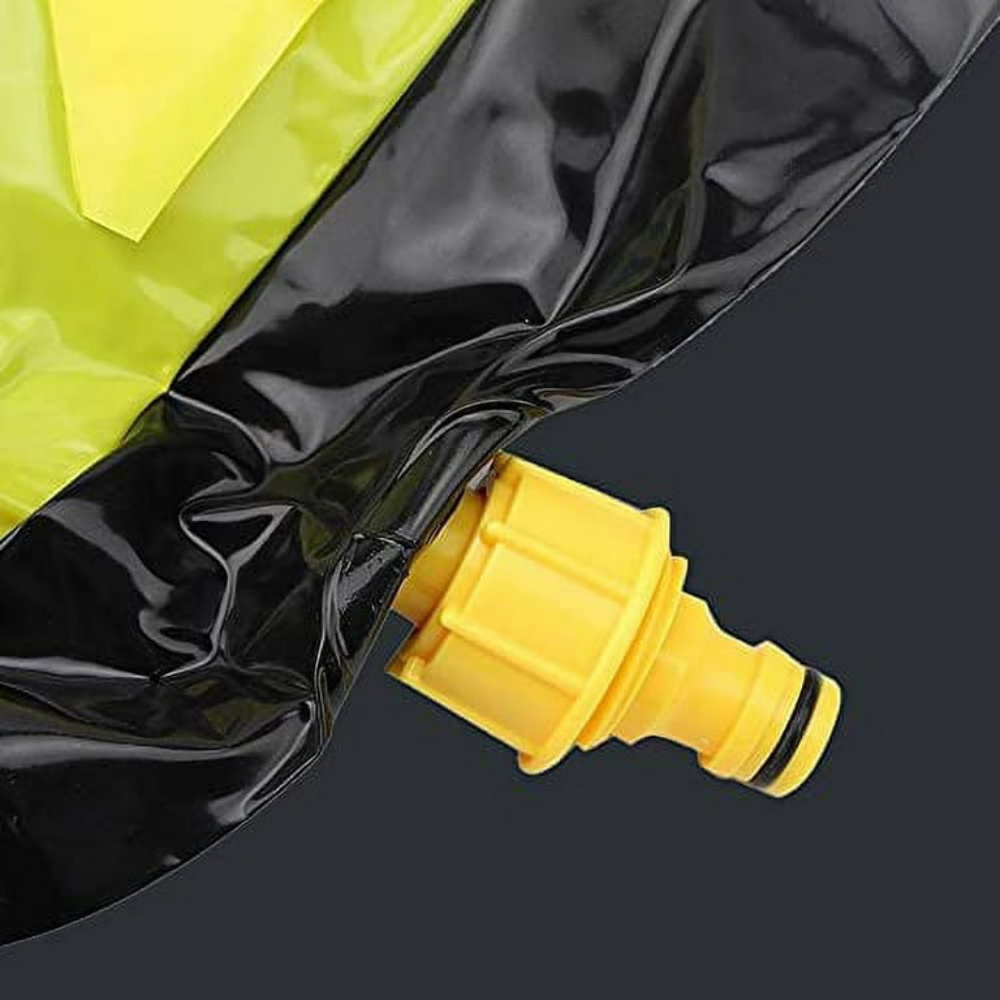 Opblaasbare slip-en-slide voor in de achtertuin voor kinderen