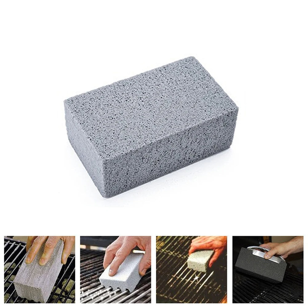 Puimsteen grillreinigingsblok voor de barbecue