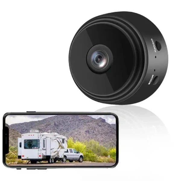 Compact Wireless Backup Camera with Magnetic Mount and Fully Adjustable Viewing Angle for RVs, Trailers, and Large Vehicles | Thomler