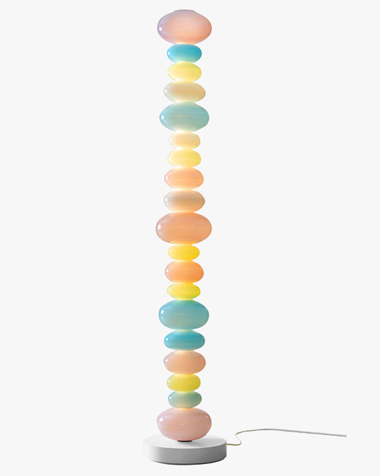 Translucent Acrylic Tower Light 63 Inches Tall Modern Statement Piece for Bedrooms Lounges Hallways Offices | Thomler