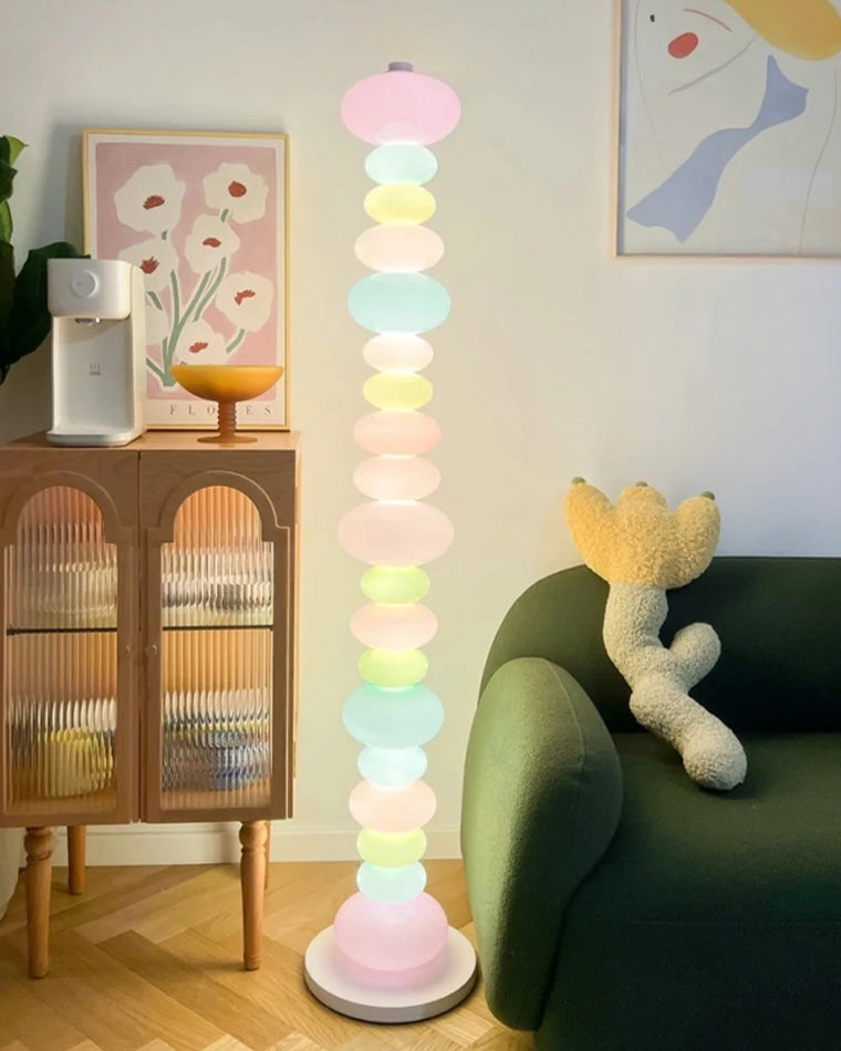 Translucent Acrylic Tower Light 63 Inches Tall Modern Statement Piece for Bedrooms Lounges Hallways Offices | Thomler