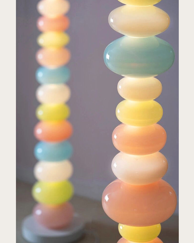 Translucent Acrylic Tower Light 63 Inches Tall Modern Statement Piece for Bedrooms Lounges Hallways Offices | Thomler