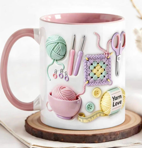 Taza de cerámica con diseño artesanal para café y té: taza apta para lavavajillas para creadores y aficionados | Thomler
