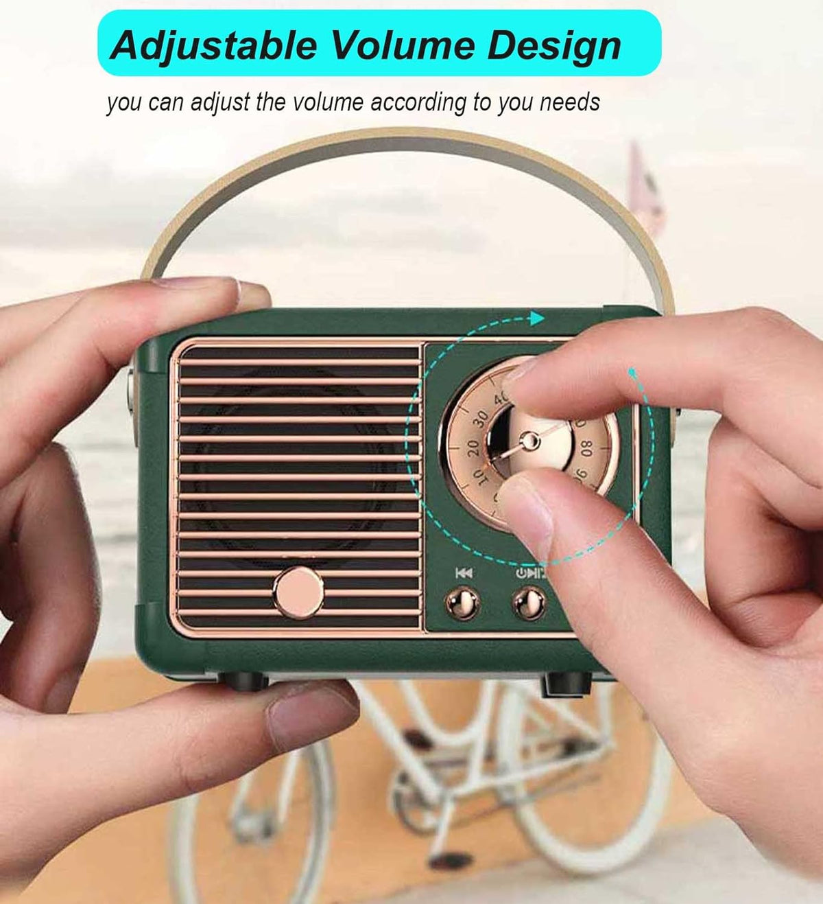 Retro-Bluetooth-Lautsprecher