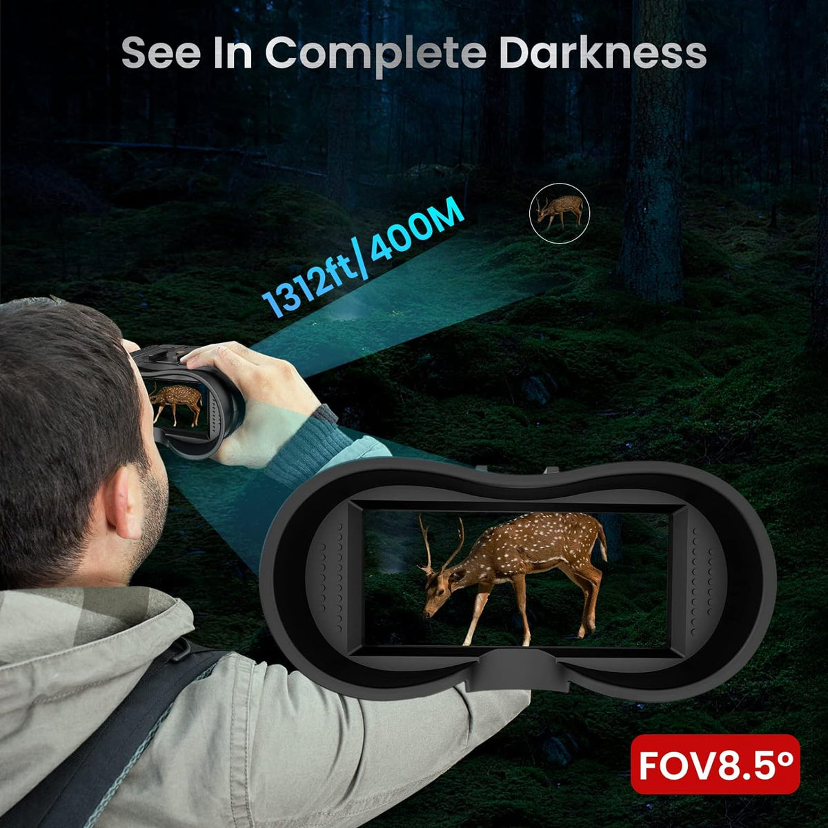 3D-Nachtsicht-Fernglas