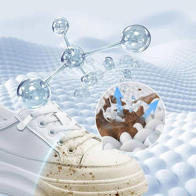 Schoenherstelcrème voor sneakers, leren schoenen, laarzen – Dieptereiniger voor slijtplekken, vuil & vergeelde delen – Revitaliseert alle soorten schoenen | Thomler
