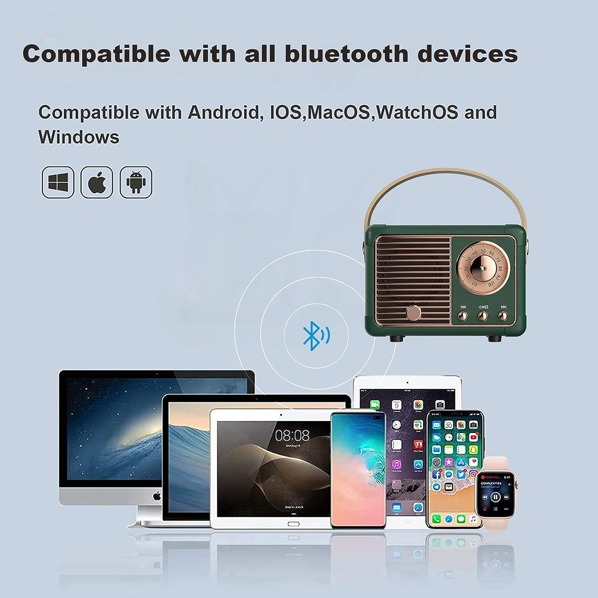 Retro-Bluetooth-Lautsprecher