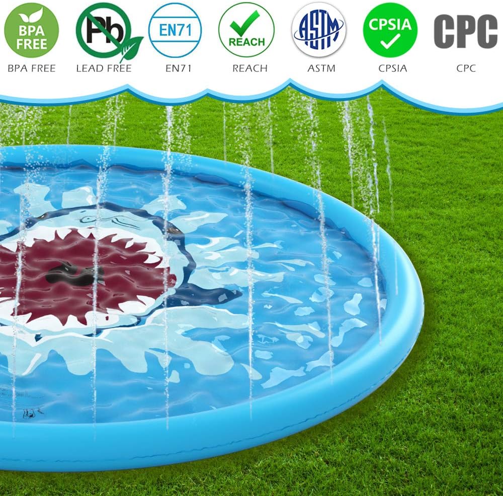 Splash Pad Sprinkler for Kids