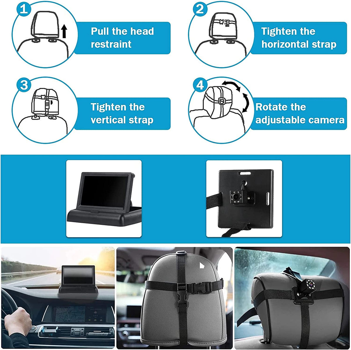 Babycamera voor in de auto