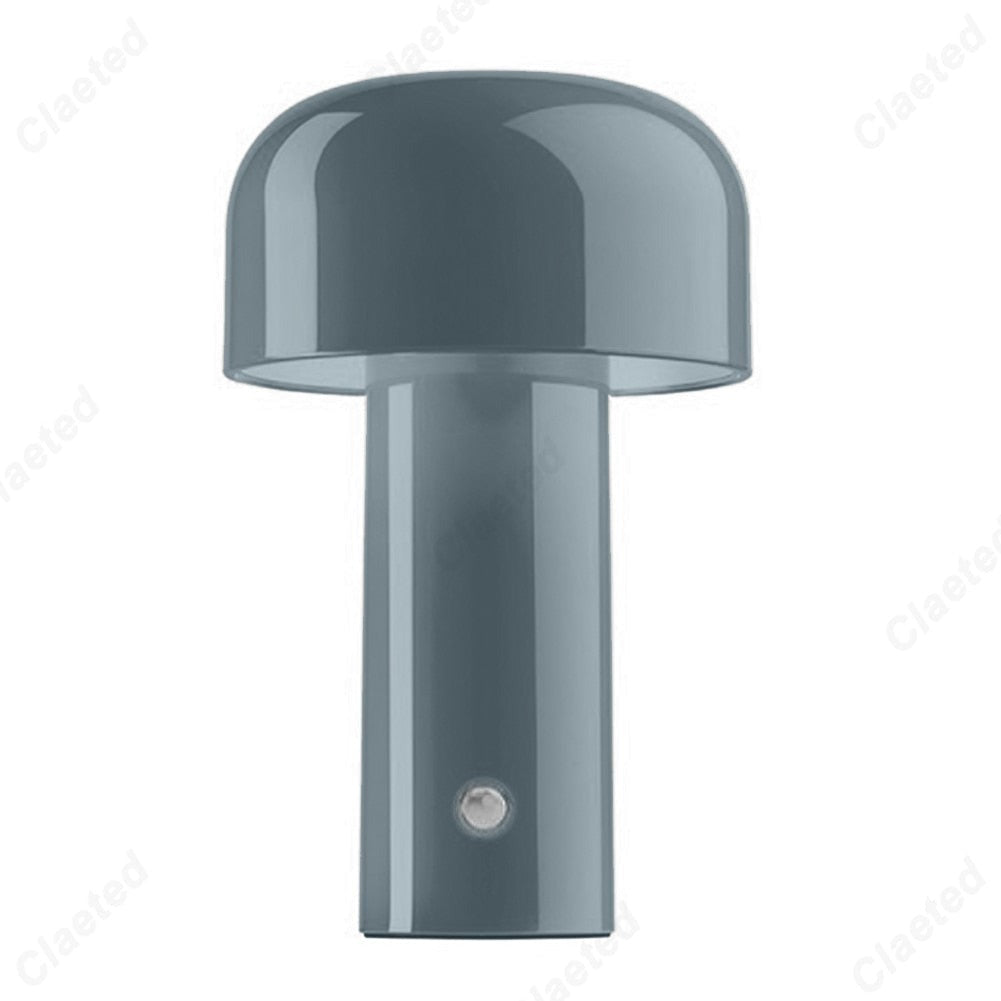 Draadloze aanraakgevoelige ledlamp, USB-oplaadbaar, draagbare sfeerverlichting voor slaapkamer, bureau, nachtkastje, woonkamer, moderne retro-huisverlichting | Thomler