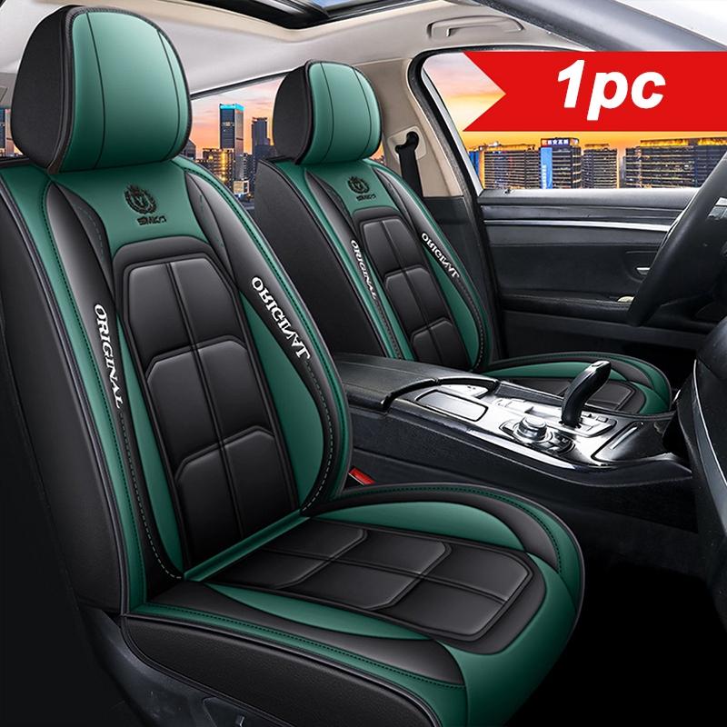 Padded Car Seat Cover Set – 11-Piece Full Coverage with Back Pocket & Side Cutout