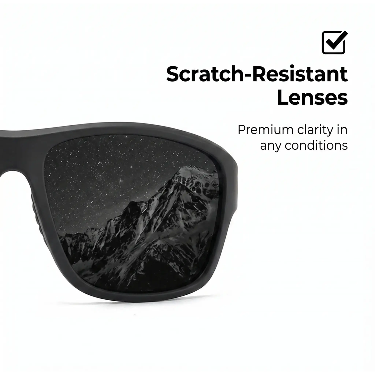 Wraparound Athletic Sunglasses with Polarized UV-Blocking Lenses for Running Cycling Hiking Men Women Outdoor Sports Eyewear | Thomler