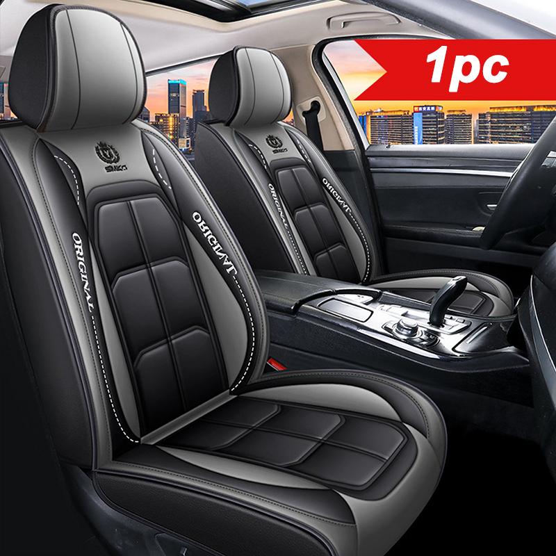 Padded Car Seat Cover Set – 11-Piece Full Coverage with Back Pocket & Side Cutout