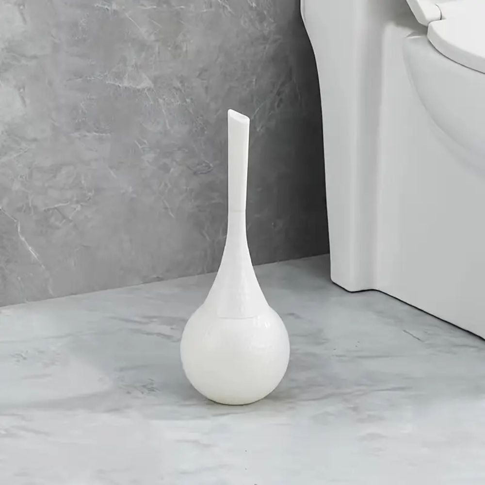 Premium-Toilettenbürste mit verdecktem Halter, ABS-Badezimmer-Reinigungswerkzeug, modernes Design, hygienische Aufbewahrung, vier Ausführungen | Thomler