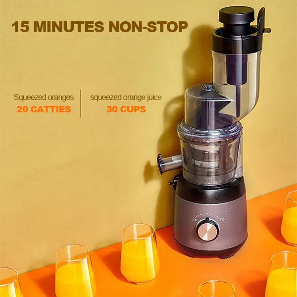 Exprimidor automático para frutas y verduras