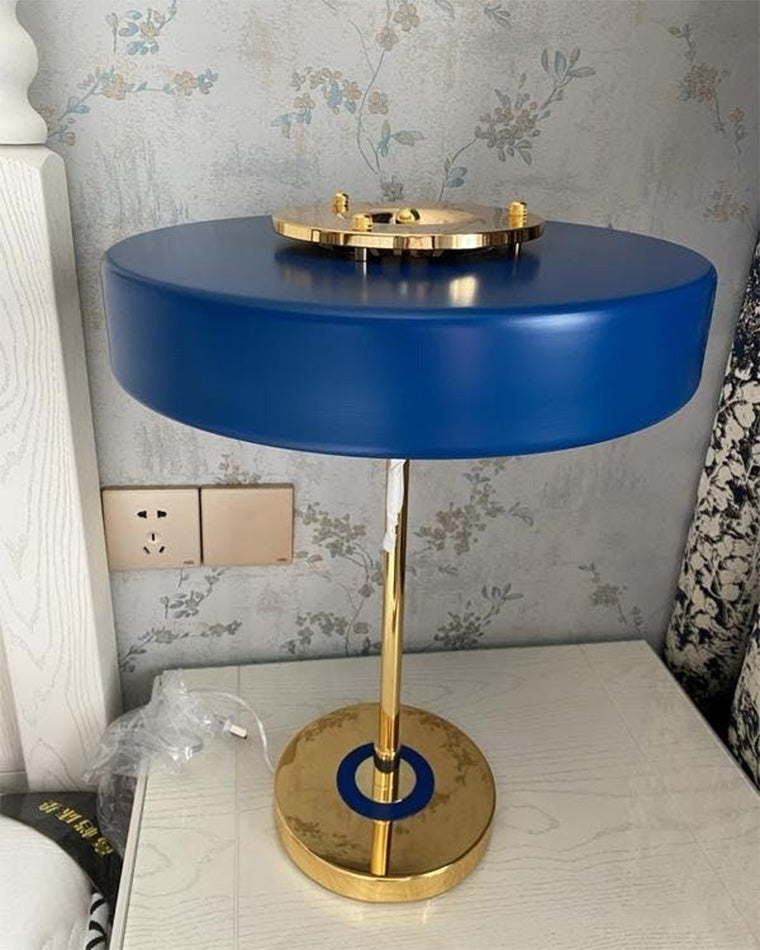 Adjustable Desk Light with Counterweight 10W LED Brass Finish Midcentury Modern Pull Chain Switch for Nightstand Office Home | Thomler