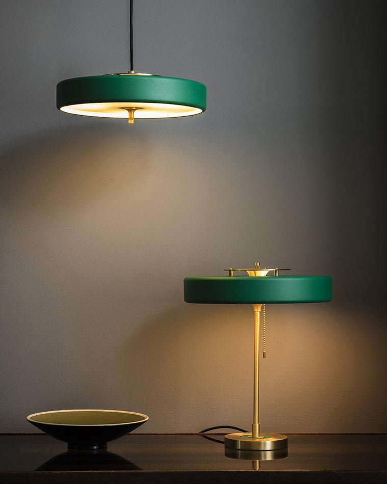 Adjustable Desk Light with Counterweight 10W LED Brass Finish Midcentury Modern Pull Chain Switch for Nightstand Office Home | Thomler