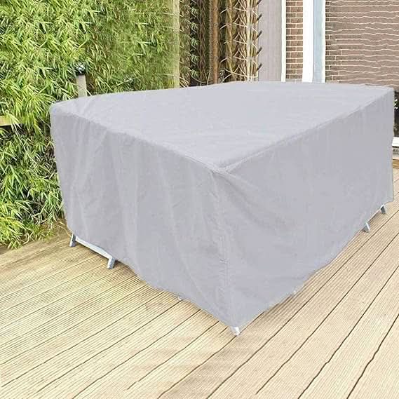 Funda para muebles de exterior para todo clima: protección impermeable y resistente a los rayos UV para patio durante todo el año