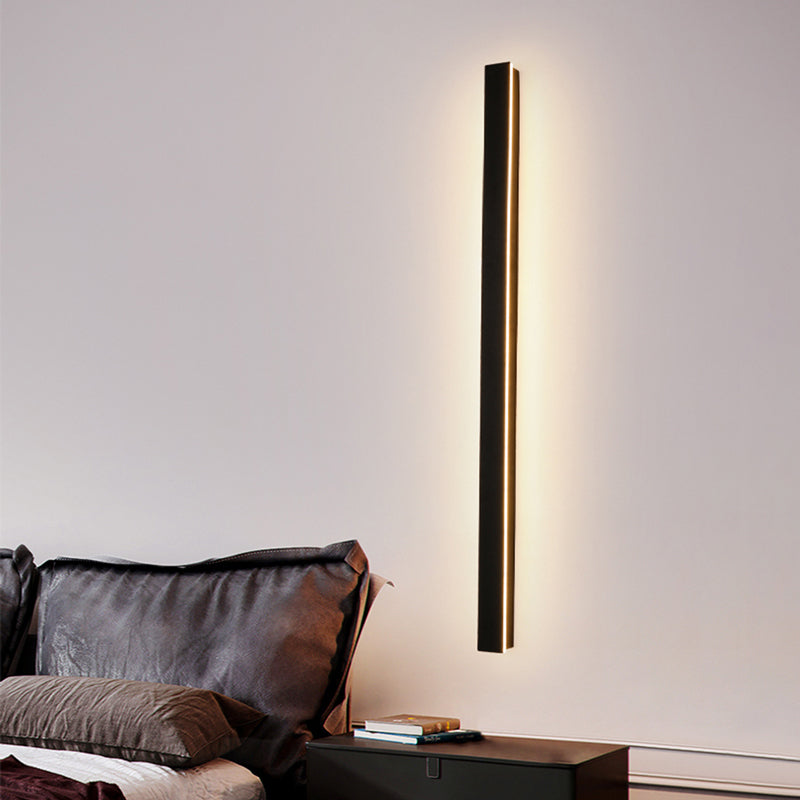 Linear LED Outdoor Sconce 79 Inch Waterproof Metal Wall Light for Patio Garden Facade Pathway Modern Exterior Minimalist Architecture Fixtur | Thomler