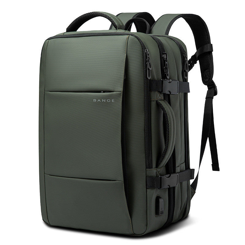 Professioneller Laptop-Rucksack mit USB-Ladeanschluss für Arbeit, Schule & Reisen – Wasserabweisender Commuter-Tagesrucksack für Damen & Herren