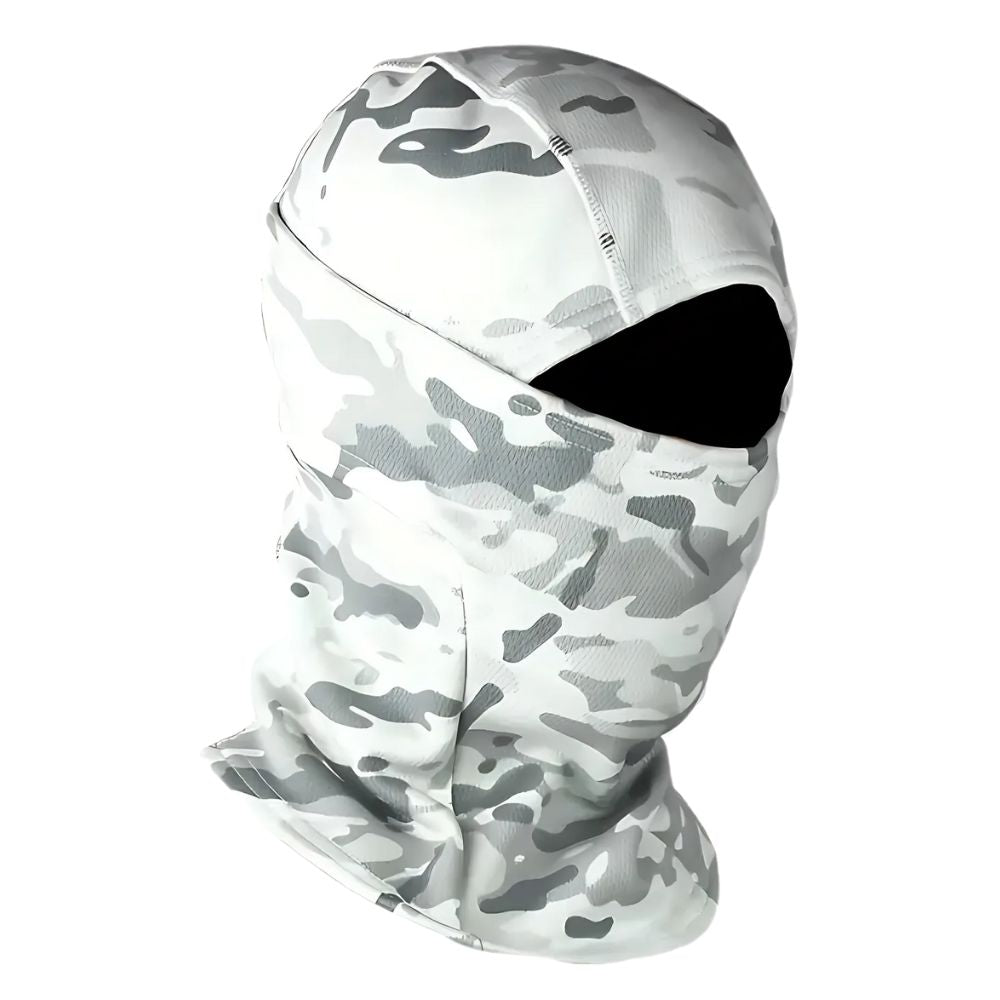 Fleece gevoerde camouflage bivakmuts volledig gezichtsmasker