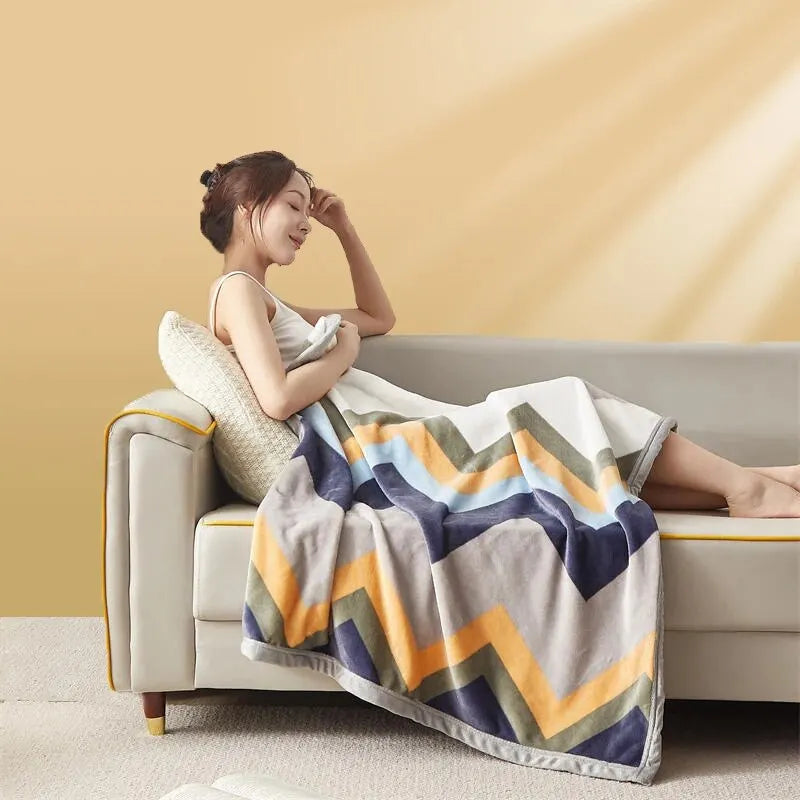 Plush Fleece Throw Blanket – Ultra-Soft Warmth for Year-Round Comfort