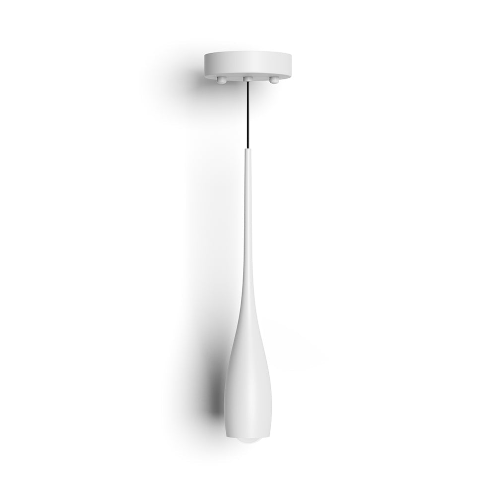 Hanging Ceiling Fixture 12 in Drop Shade Aluminum 12W Adjustable Height for Kitchen Island Dining Bedroom Study Home Decor Lighting | Thomler