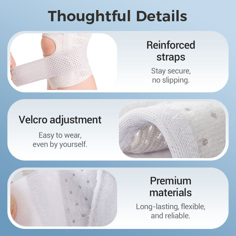 Adjustable Knee Brace with Stabilizing Straps – Breathable Compression Sleeve for Sports