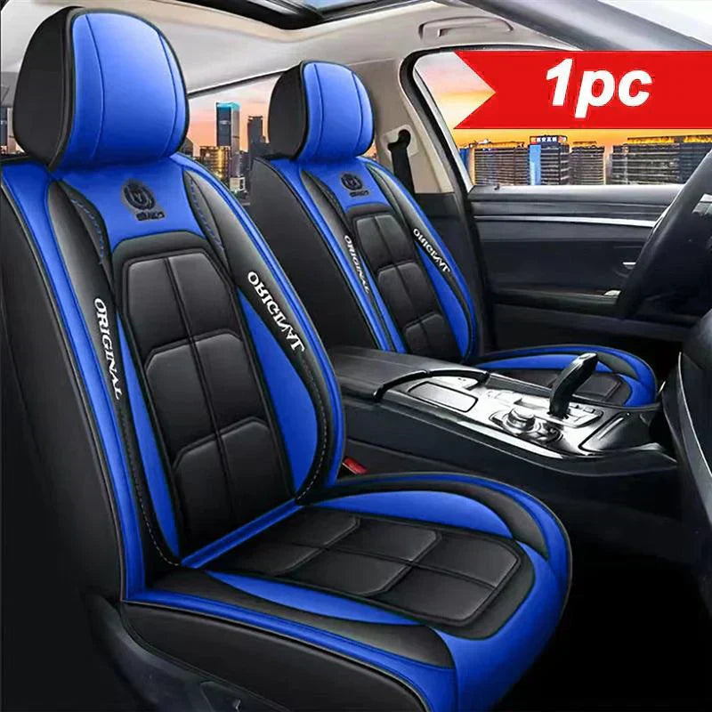 Padded Car Seat Cover Set – 11-Piece Full Coverage with Back Pocket & Side Cutout