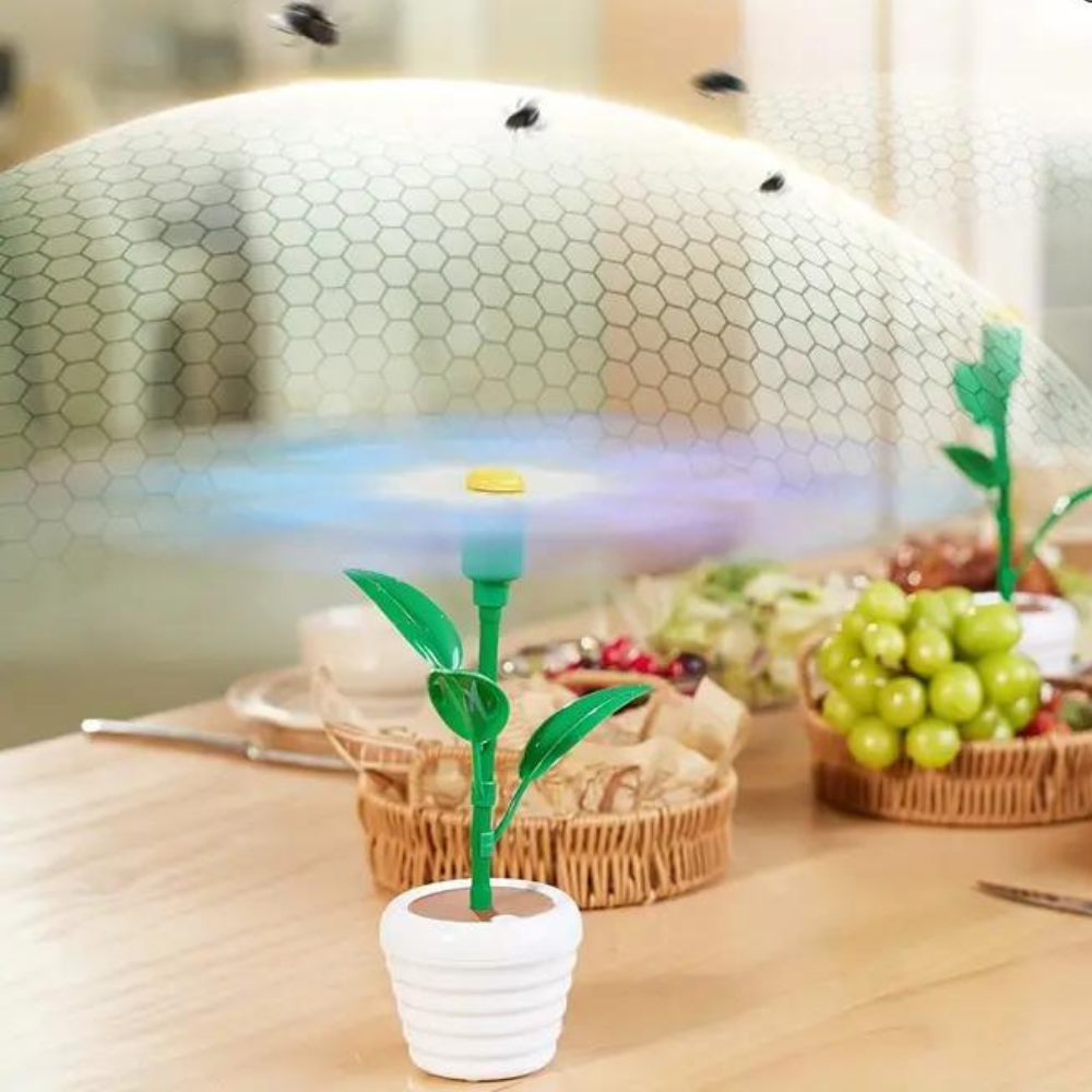 Tabletop Fly Repellent Fan for Outdoor Dining