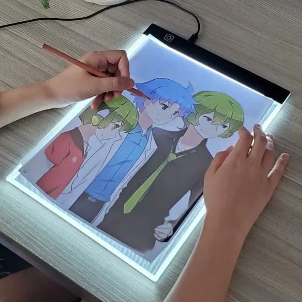 A4 A5 Ultra-Thin LED Drawing Tablet for Tracing & Sketching