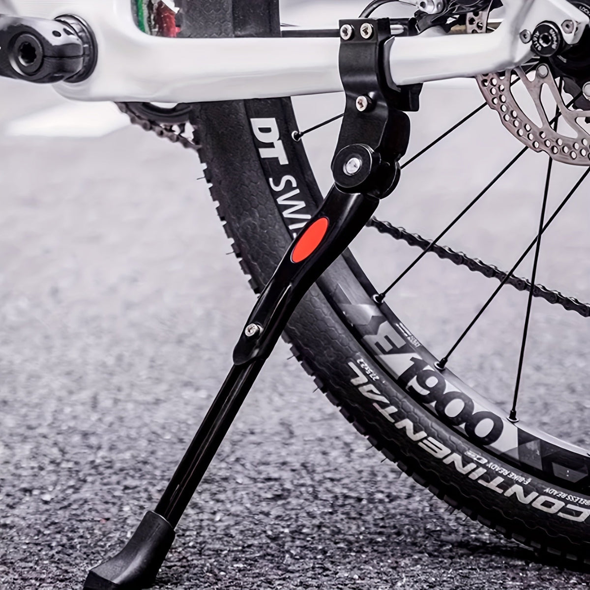Verstelbare fietsstandaard voor race- en mountainbikes – Stevige aluminium ondersteuningsstandaard met hoogteverstelling voor 24-29 inch wielen