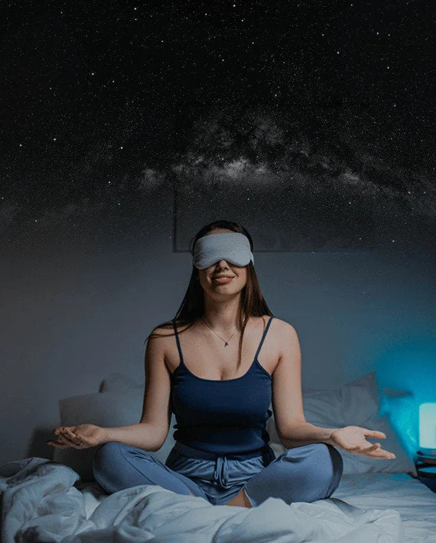 Cosmos Night Light Projector with Rotating Nebula & Stars LED for Bedroom Ceiling | Ambient Sleep Lamp for Kids & Adults | Thomler