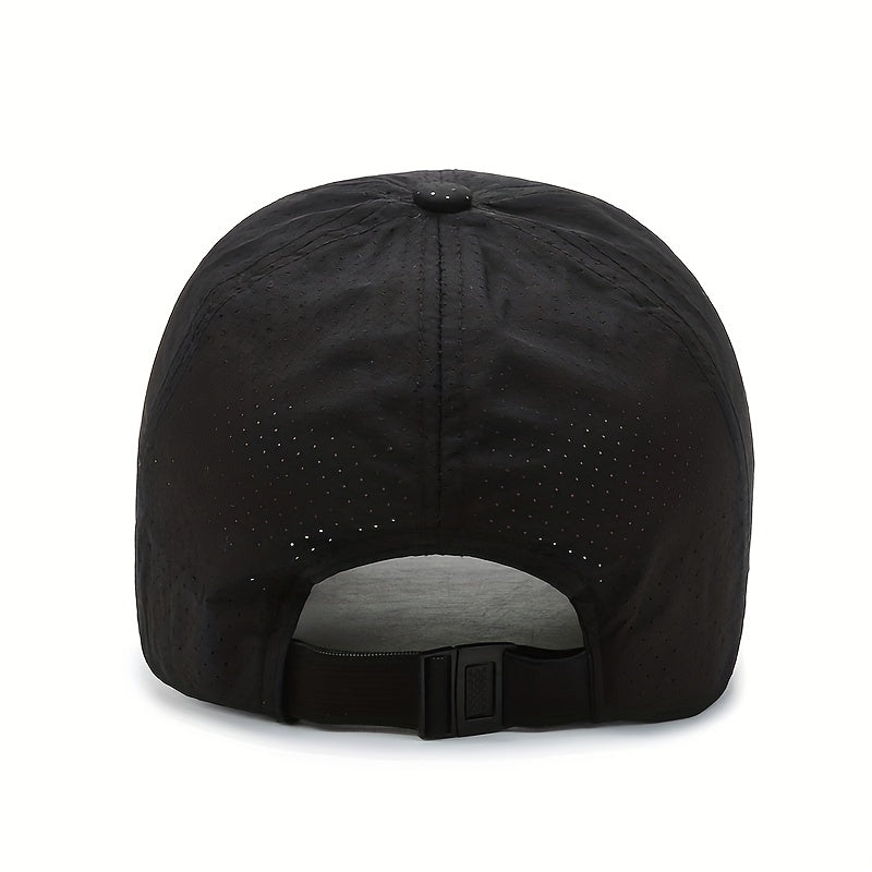 Breathable Mesh Baseball Cap with UV Protection for Outdoor Sports, Hiking, Running & Cycling | Lightweight Fast-Drying Summer Hat