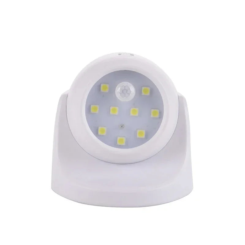 Draadloze led-spot met bewegingsmelder – 360° draaibaar & energiezuinig