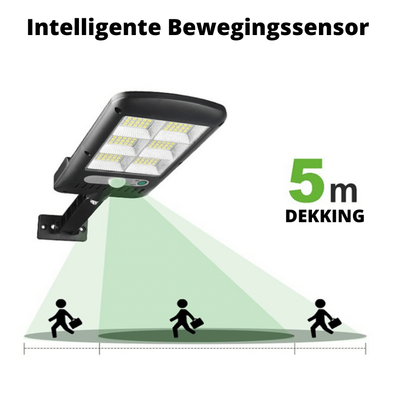 Draadloze IP65 led-buitenverlichting met afstandsbediening & 6000K koel wit licht