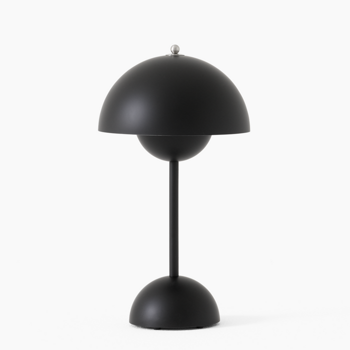 Tragbare wiederaufladbare LED-Pilzlampe – Kabellose Nachttischleuchte mit 2000-mAh-Akku, warmem 3000K-Licht für Schlafzimmer, Wohnzimmer & Home Office | Thomler