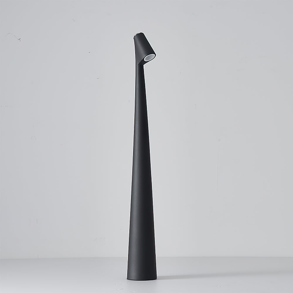 Cordless LED Desk Lamp Rechargeable Touch Control Metal Modern Portable Reading Light 18-Inch Accent Lighting for Home Office Bedroom Nights | Thomler