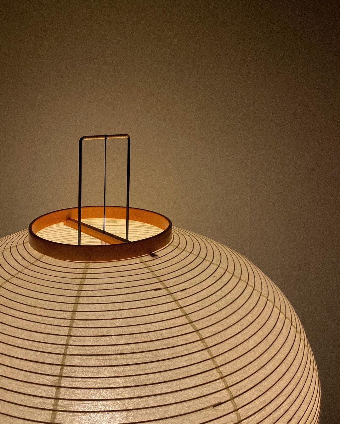 Handcrafted Paper Shade Tripod Standing Lamp 20 in White for Living Room Bedroom Reading Nook Accent Light Japandi Minimalist Decor | Thomler