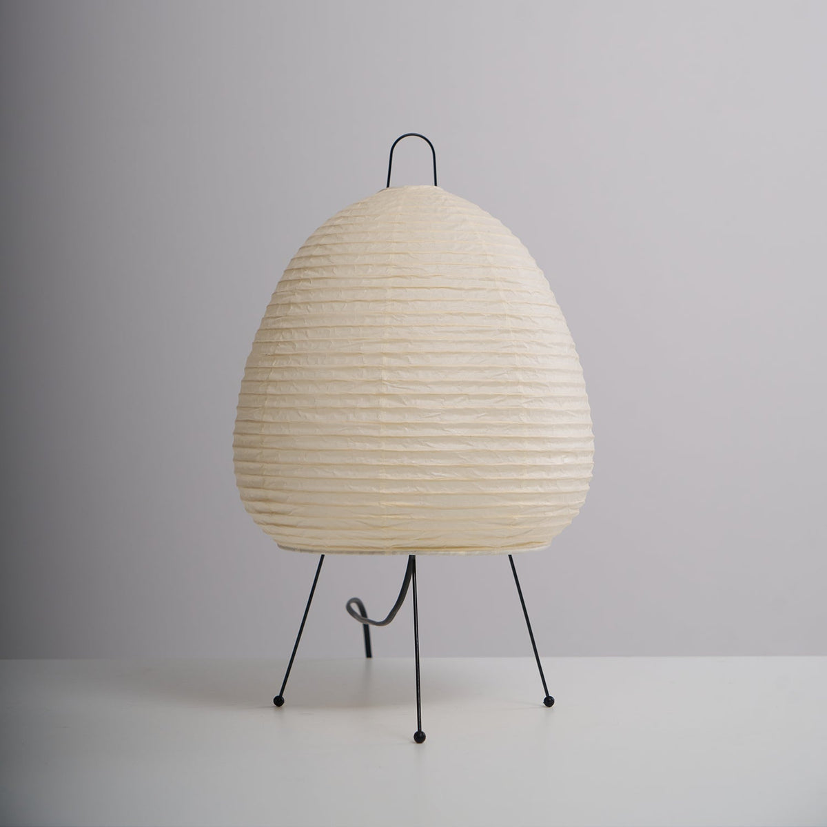 Lámpara de acento con pantalla de papel hecha a mano, 10 pulgadas de ancho, luz nocturna LED de brillo cálido para dormitorio, oficina, escritorio, rincón de lectura, estilo minimalista japonés