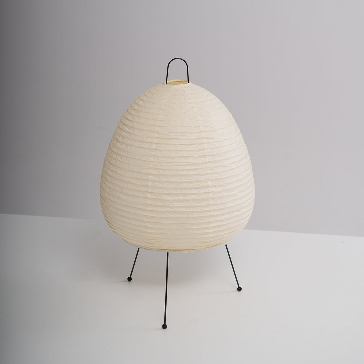 Lámpara de acento con pantalla de papel hecha a mano, 10 pulgadas de ancho, luz nocturna LED de brillo cálido para dormitorio, oficina, escritorio, rincón de lectura, estilo minimalista japonés