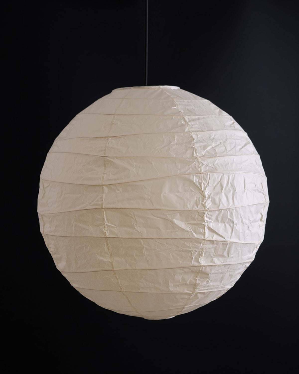 Paper Globe Hanging Light Fixture White Shade Adjustable Wire for Dining Room Living Room Bedroom Overhead Lighting Mid-Century Asian Inspir | Thomler