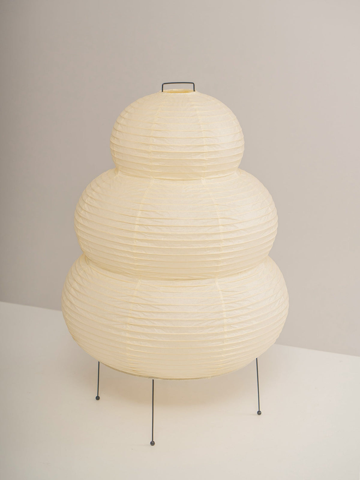 Lámpara de acento con pantalla de papel hecha a mano, 10 pulgadas de ancho, luz nocturna LED de brillo cálido para dormitorio, oficina, escritorio, rincón de lectura, estilo minimalista japonés
