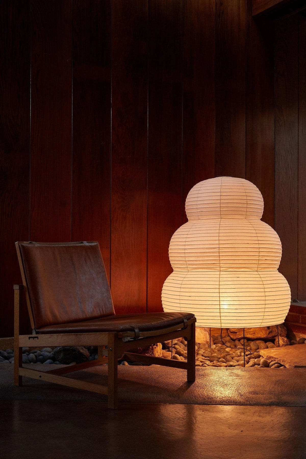 Lámpara de acento con pantalla de papel hecha a mano, 10 pulgadas de ancho, luz nocturna LED de brillo cálido para dormitorio, oficina, escritorio, rincón de lectura, estilo minimalista japonés