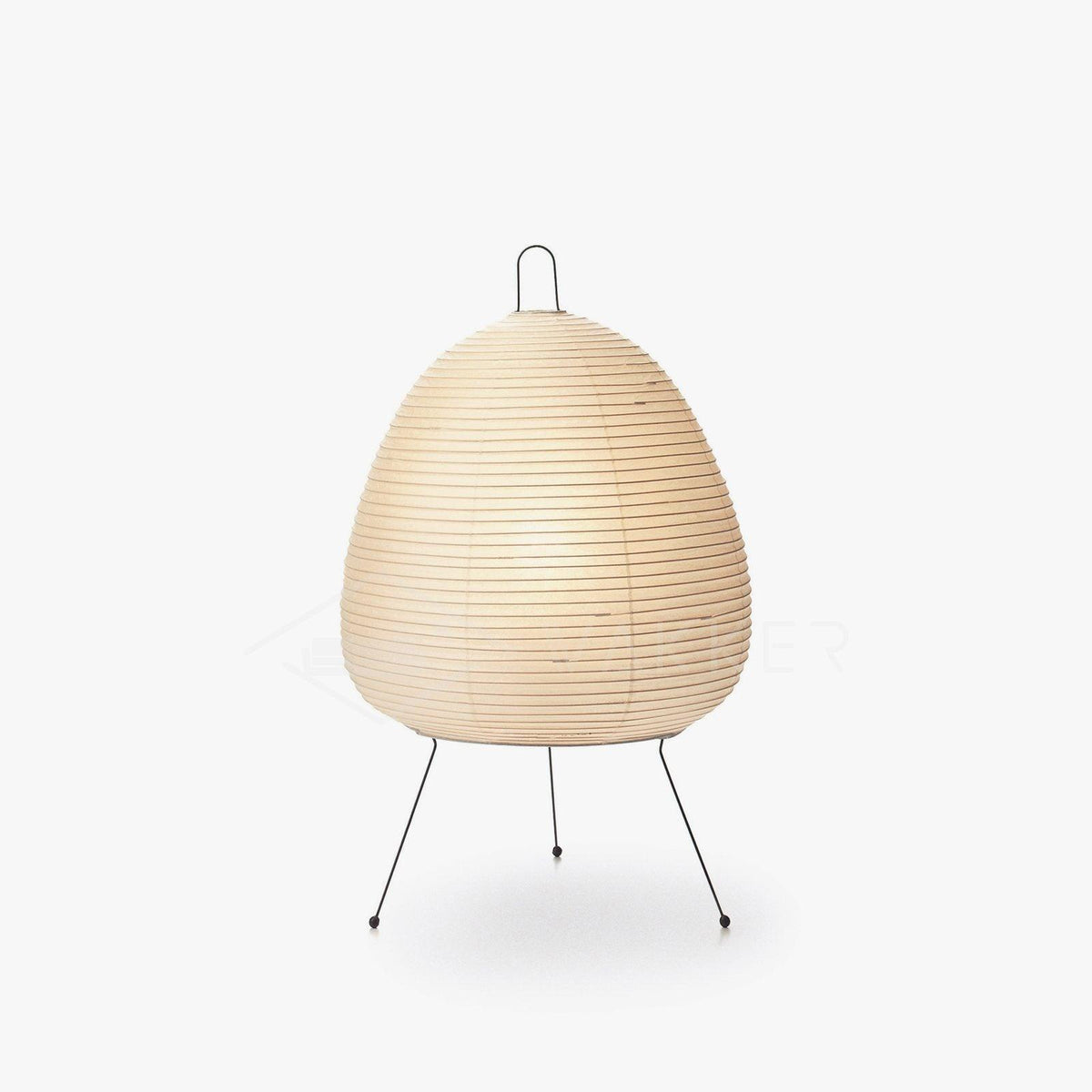Lámpara de acento con pantalla de papel hecha a mano, 10 pulgadas de ancho, luz nocturna LED de brillo cálido para dormitorio, oficina, escritorio, rincón de lectura, estilo minimalista japonés