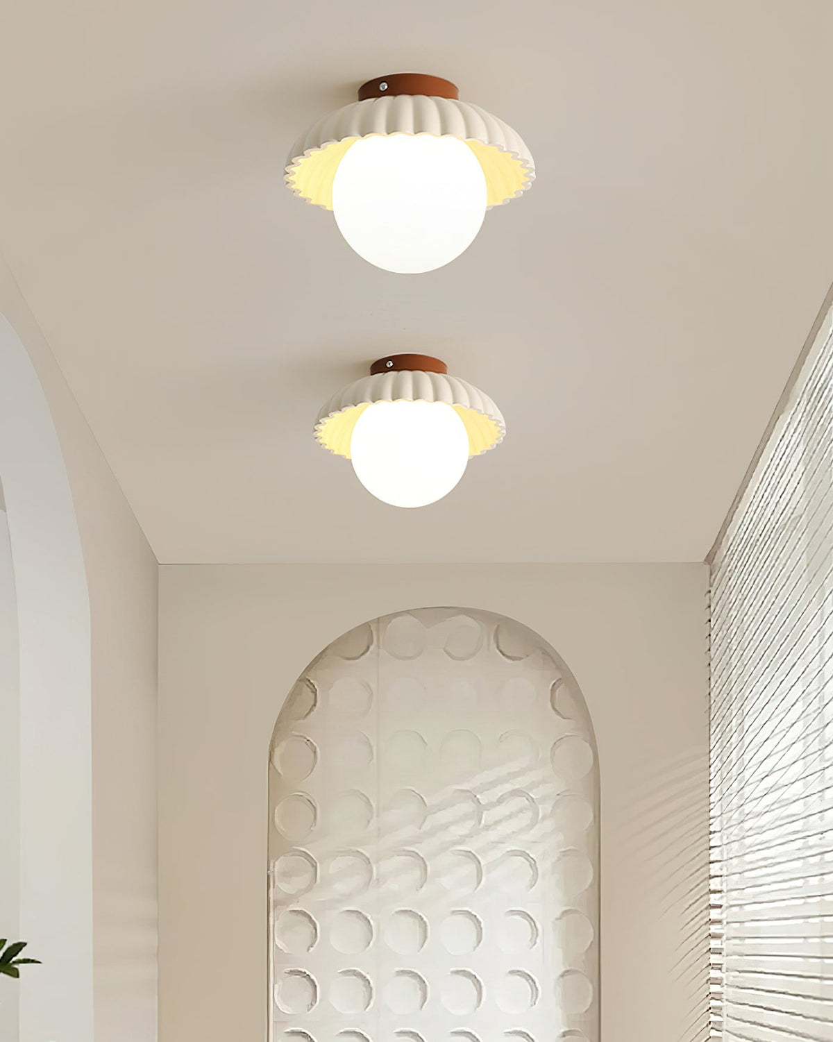 Adjustable Metal Flush Mount Ceiling Light 9.8 in Diameter Multi-Directional Indoor Lamp for Living Room Bedroom Hallway Kitchen Bathroom Lo | Thomler