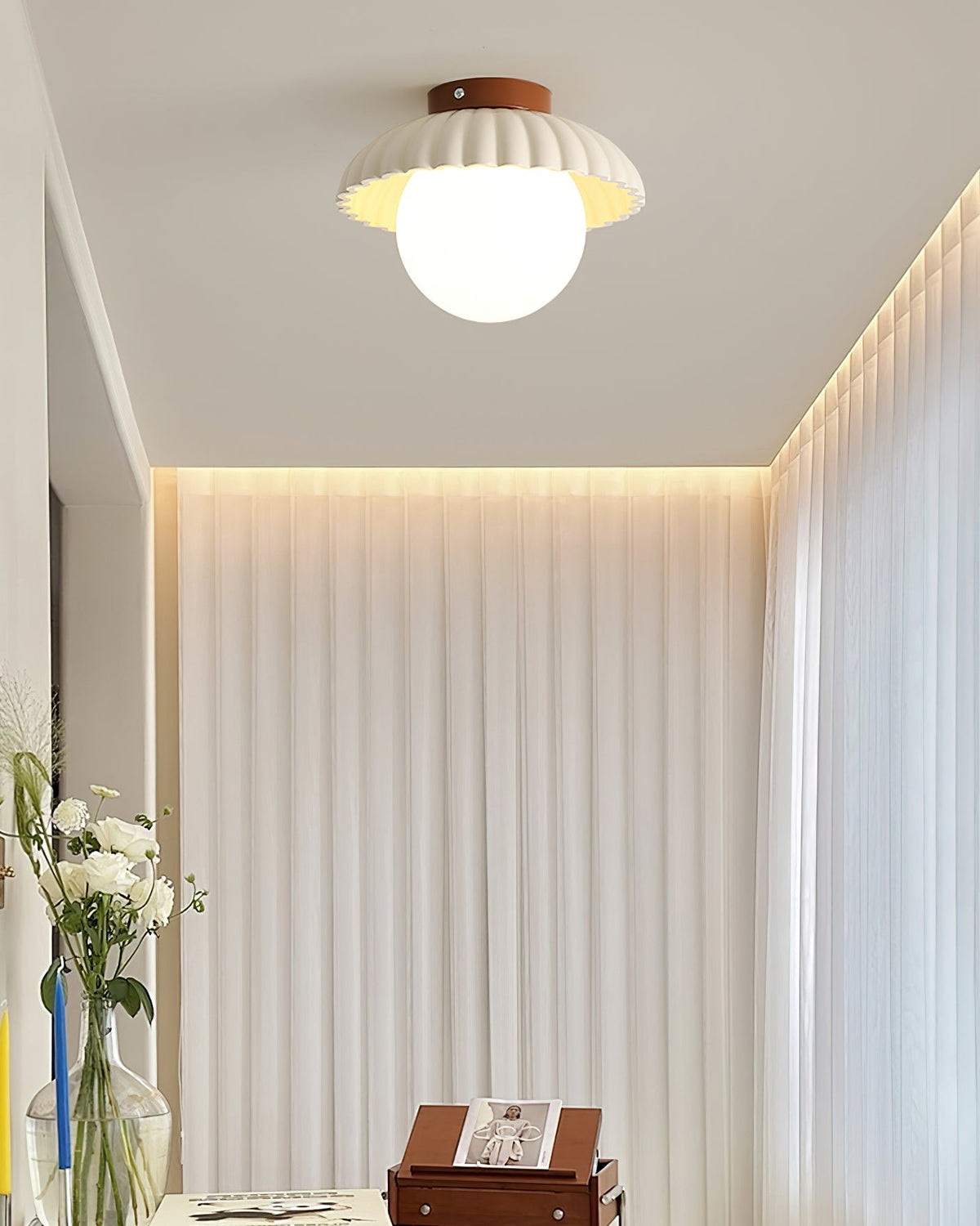 Adjustable Metal Flush Mount Ceiling Light 9.8 in Diameter Multi-Directional Indoor Lamp for Living Room Bedroom Hallway Kitchen Bathroom Lo | Thomler