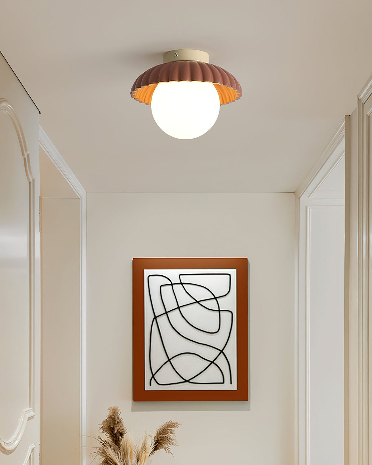 Adjustable Metal Flush Mount Ceiling Light 9.8 in Diameter Multi-Directional Indoor Lamp for Living Room Bedroom Hallway Kitchen Bathroom Lo | Thomler