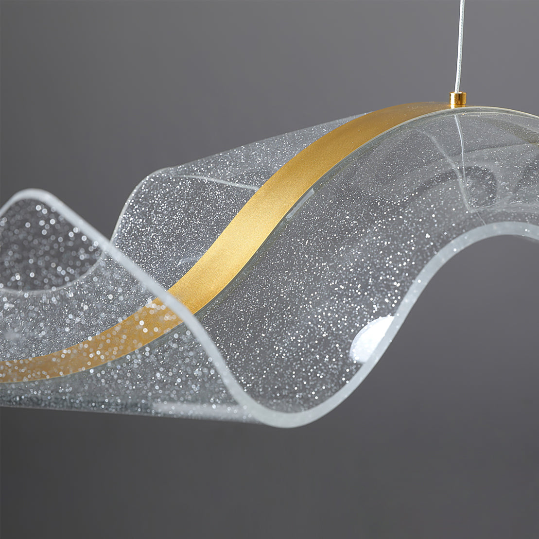 Lineaire LED-plafondlamp 100-150 cm Dimbaar Acryl Hanglamp voor Eetkamer Woonkamer Keuken Moderne Hanglamp met Afstandsbediening | Thomler